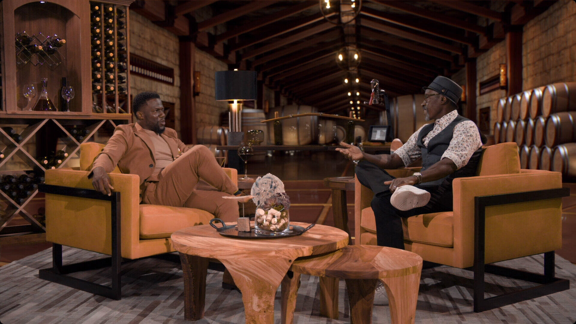 Kevin Hart and Don Cheadle